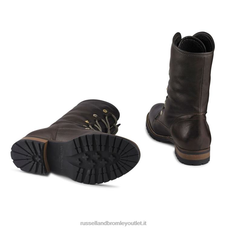 marrone V0V4J260 donne Russell And Bromley morbido escursionista in finta lana