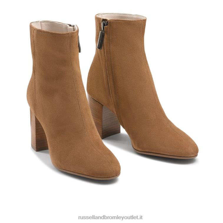marrone V0V4J297 donne Russell And Bromley stivale con tacco katie dryleks