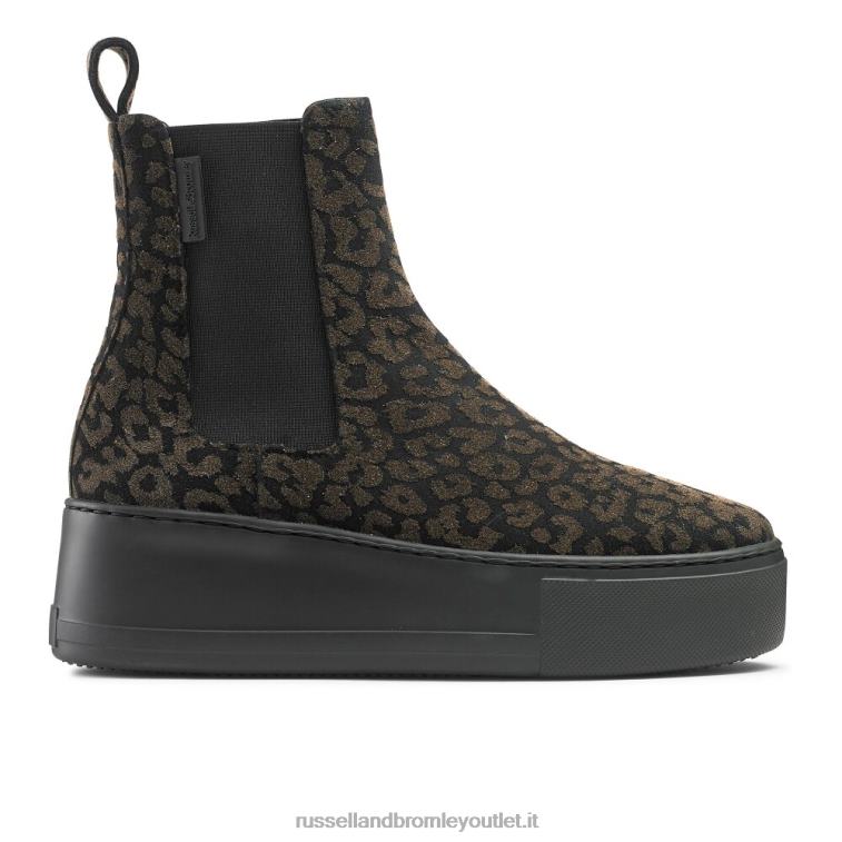 metallico V0V4J86 donne Russell And Bromley park way sneaker chelsea stivale