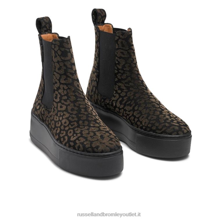 metallico V0V4J86 donne Russell And Bromley park way sneaker chelsea stivale