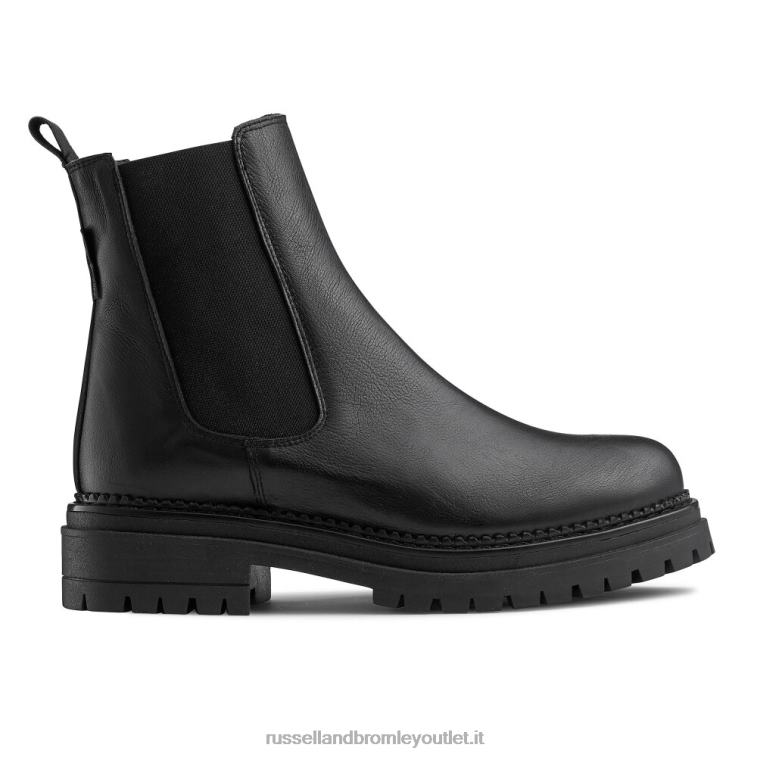 nero V0V4J254 donne Russell And Bromley stivale chelsea da combattimento aziendale