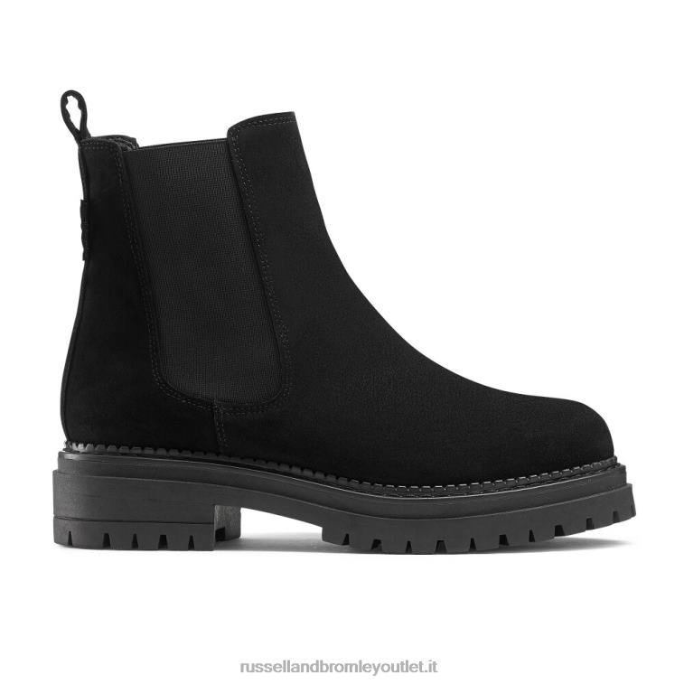nero V0V4J255 donne Russell And Bromley stivale chelsea da combattimento aziendale