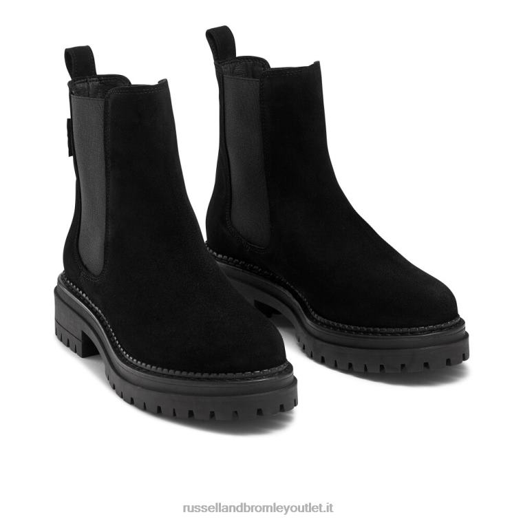 nero V0V4J255 donne Russell And Bromley stivale chelsea da combattimento aziendale