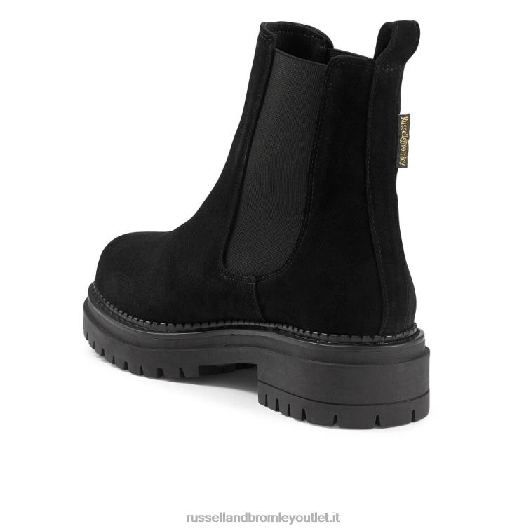 nero V0V4J255 donne Russell And Bromley stivale chelsea da combattimento aziendale