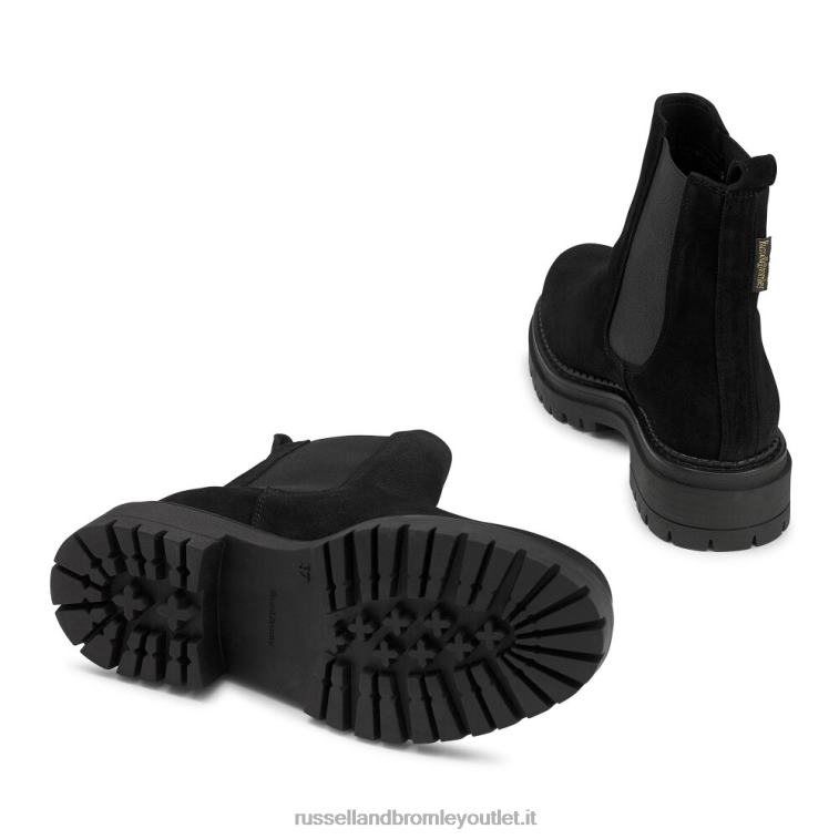 nero V0V4J255 donne Russell And Bromley stivale chelsea da combattimento aziendale