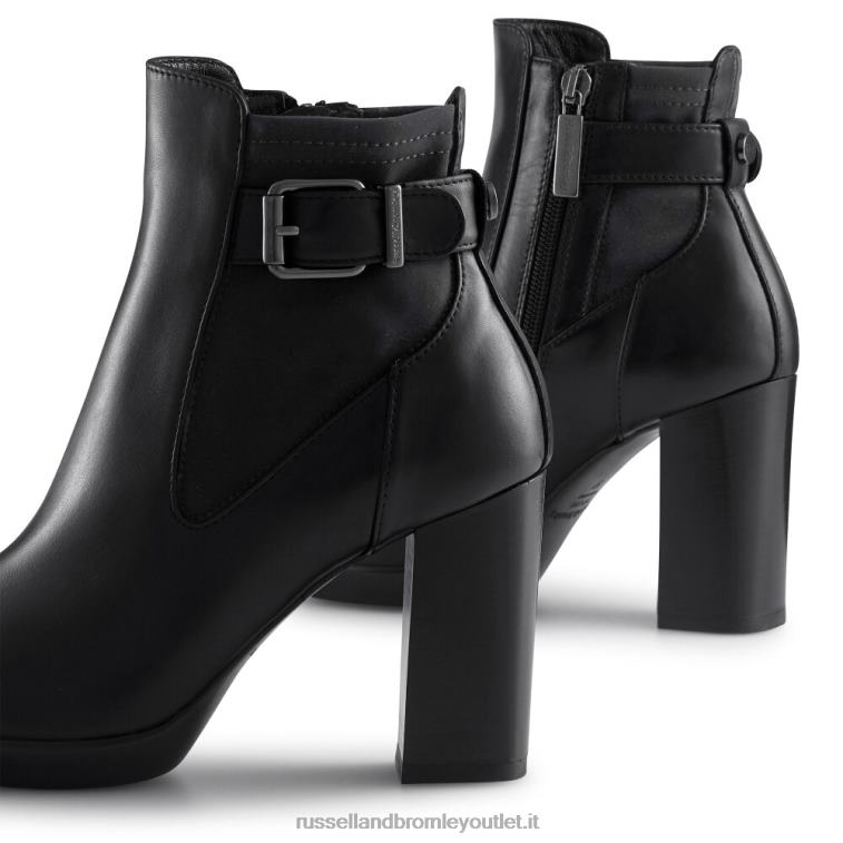 nero V0V4J262 donne Russell And Bromley alititude dryleks: stivaletti chelsea con plateau