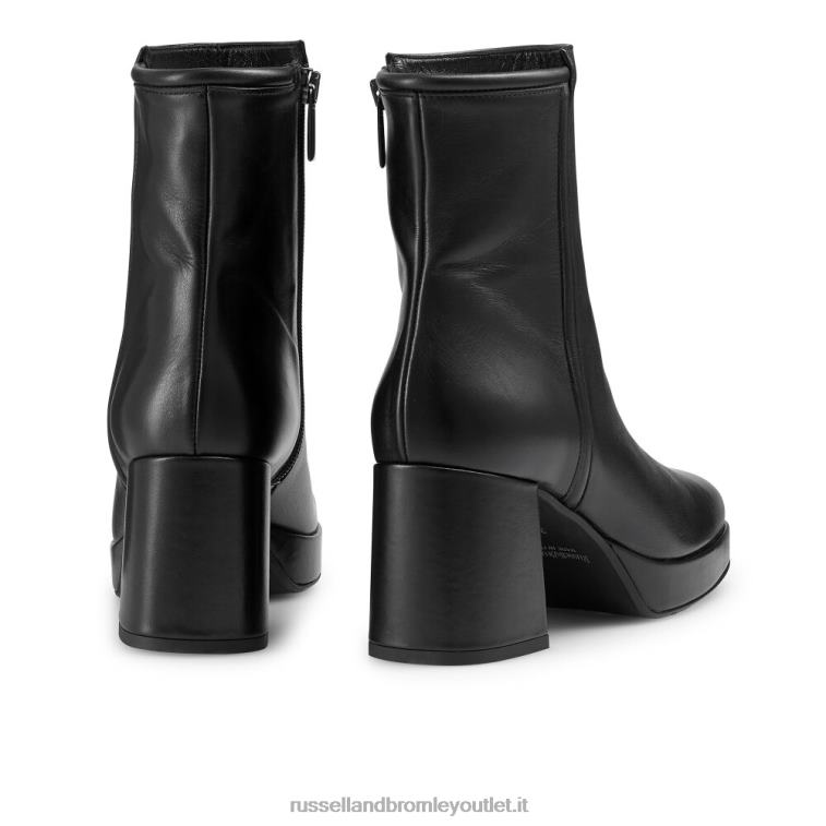 nero V0V4J264 donne Russell And Bromley stivale chelsea con piattaforma blockboot