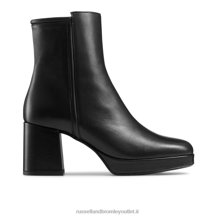 nero V0V4J264 donne Russell And Bromley stivale chelsea con piattaforma blockboot