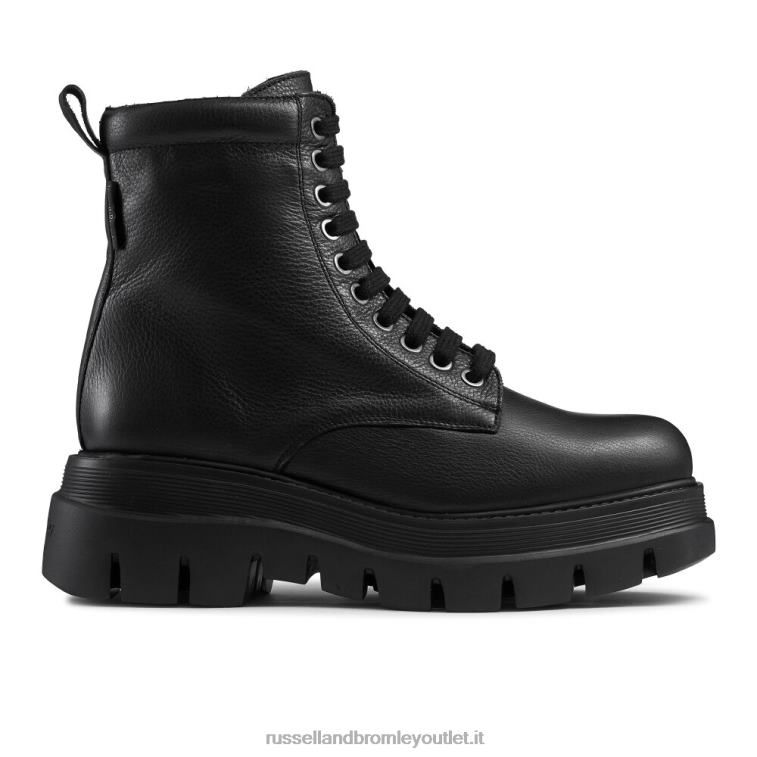 nero V0V4J266 donne Russell And Bromley collegare lo stivale allacciato