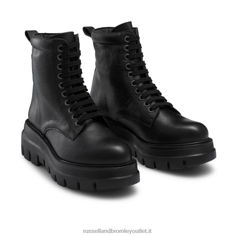 nero V0V4J266 donne Russell And Bromley collegare lo stivale allacciato