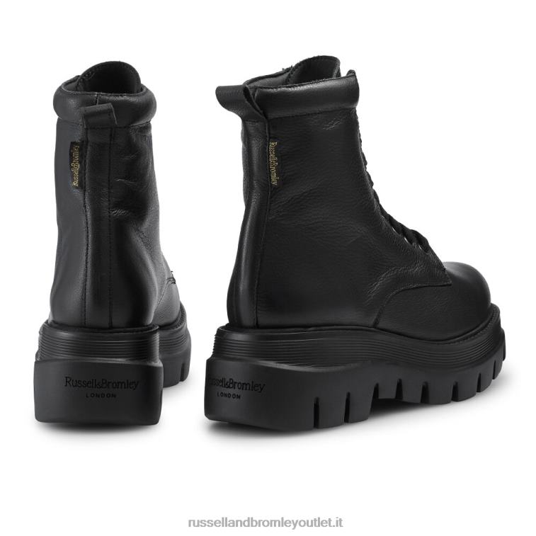 nero V0V4J266 donne Russell And Bromley collegare lo stivale allacciato