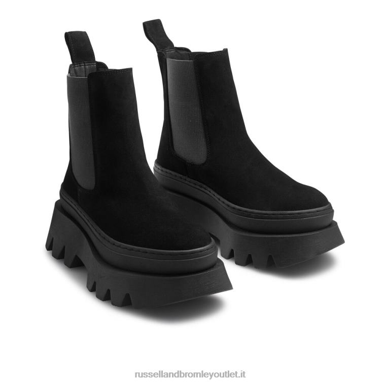 nero V0V4J268 donne Russell And Bromley gigantesco stivale chelsea
