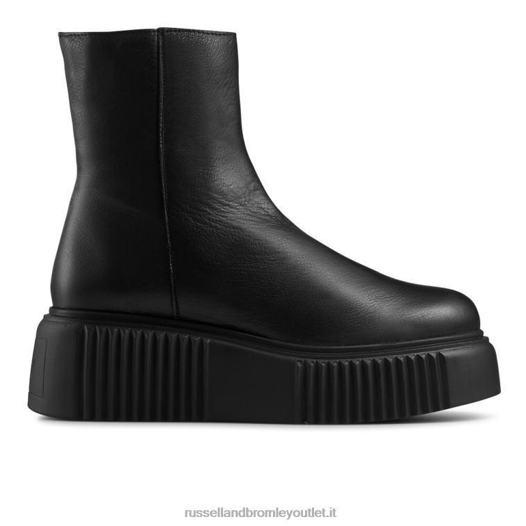 nero V0V4J269 donne Russell And Bromley stivale con suola a costine hard love