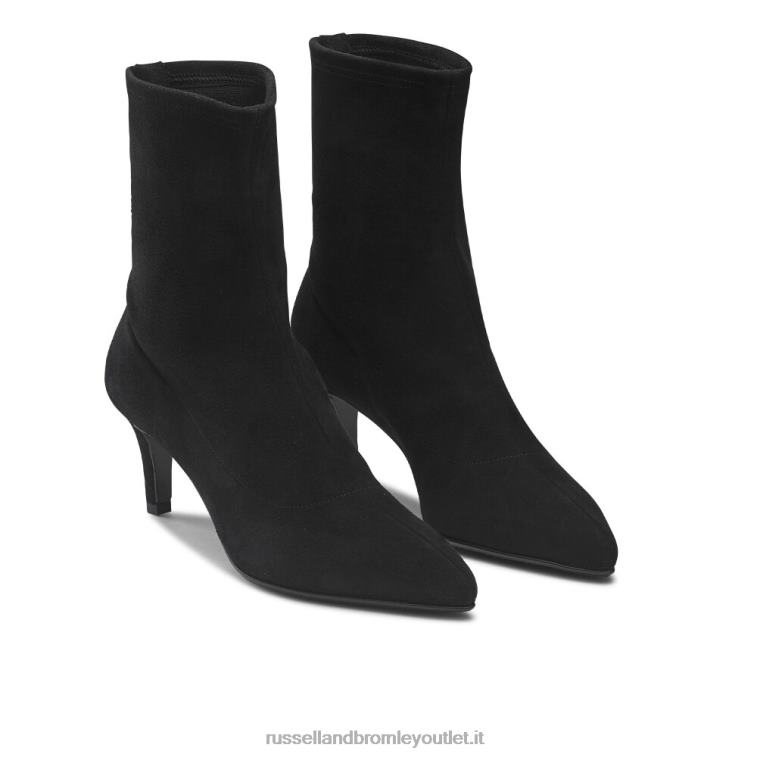 nero V0V4J274 donne Russell And Bromley stivale calzino hot sox