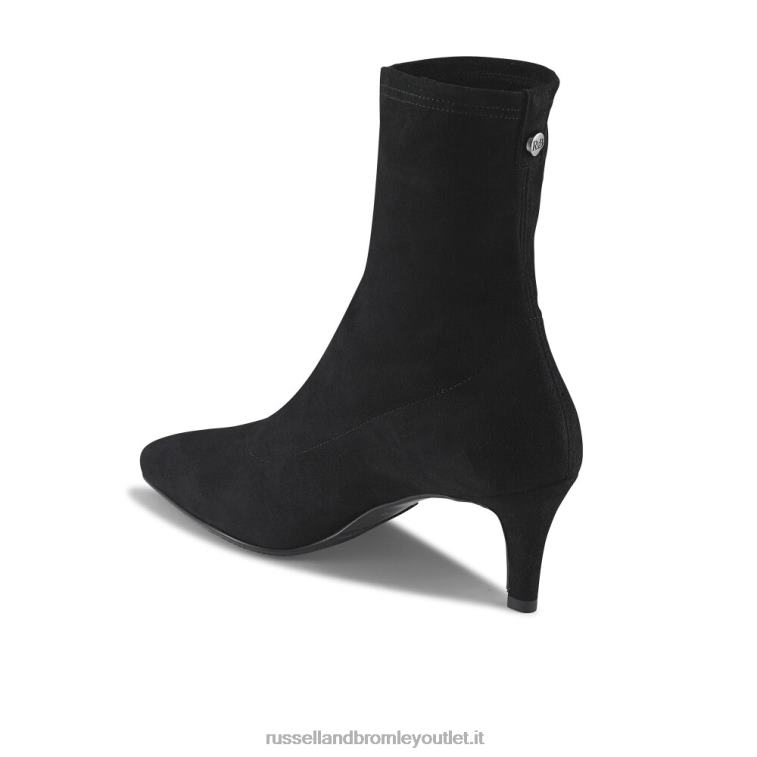 nero V0V4J274 donne Russell And Bromley stivale calzino hot sox