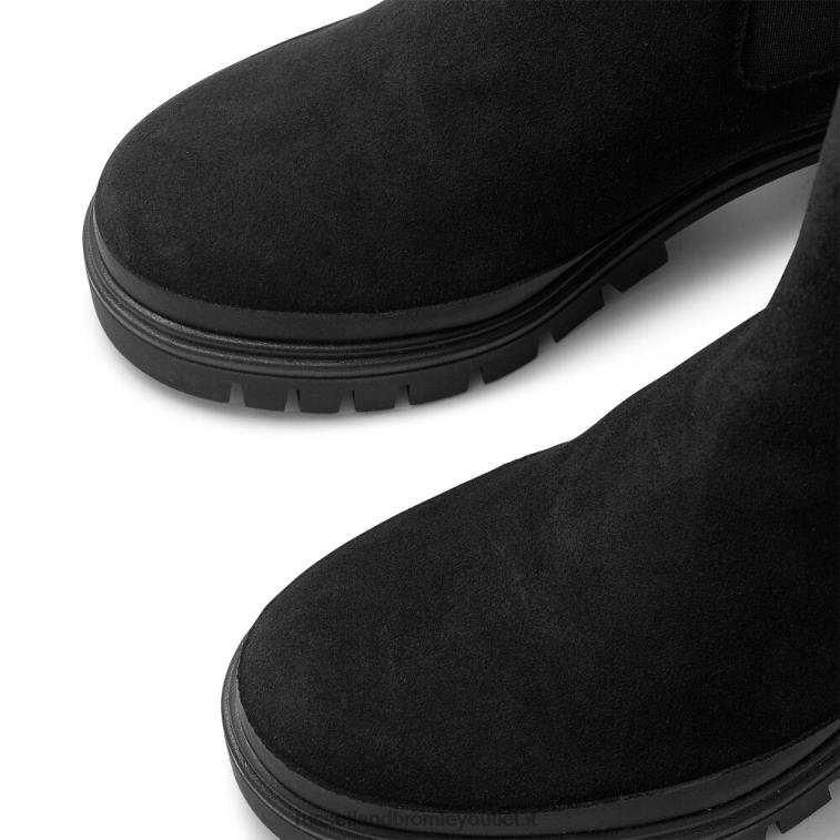 nero V0V4J283 donne Russell And Bromley compagnia hi heeled combat chelsea