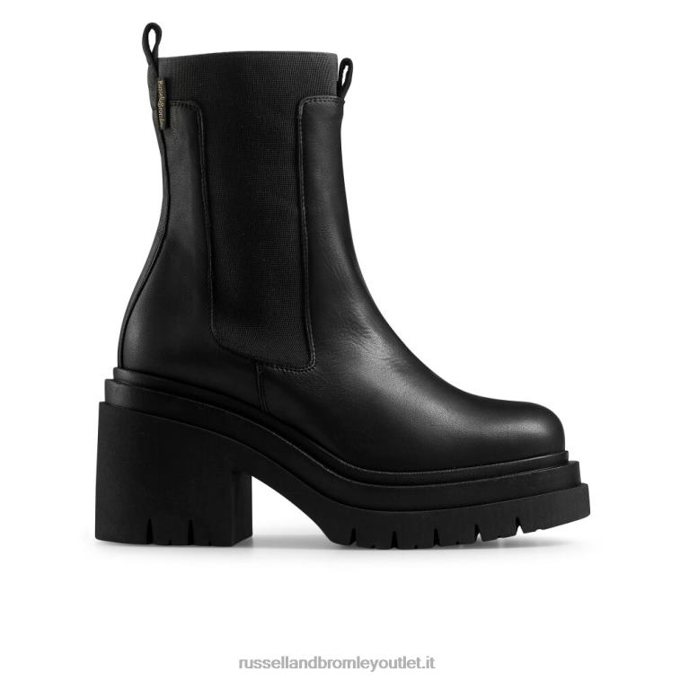 nero V0V4J285 donne Russell And Bromley stivale unità doppia piattaforma camden