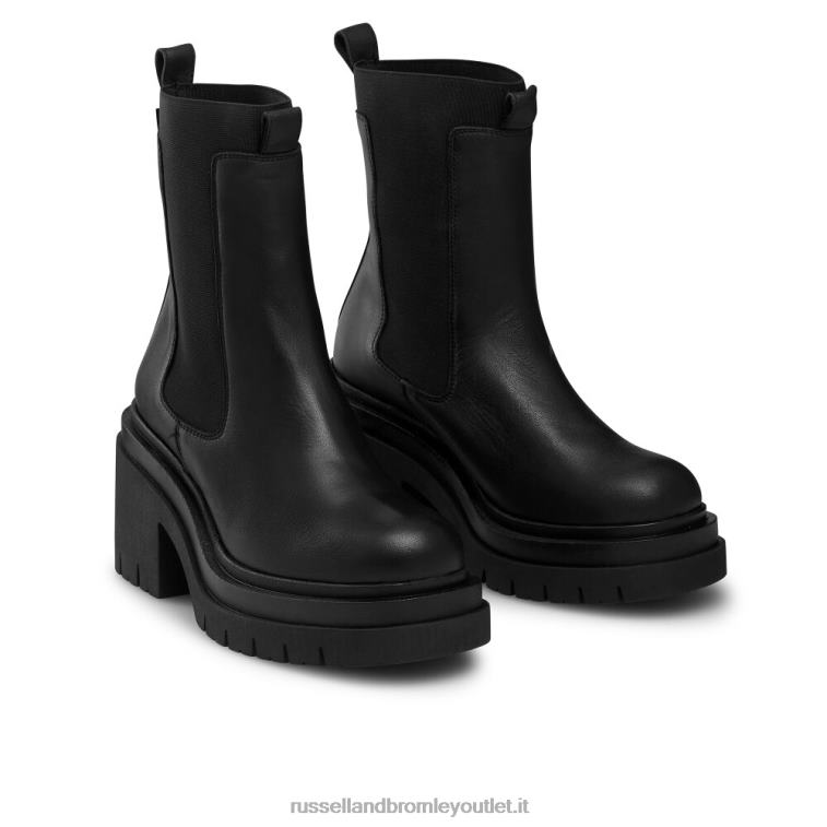 nero V0V4J285 donne Russell And Bromley stivale unità doppia piattaforma camden
