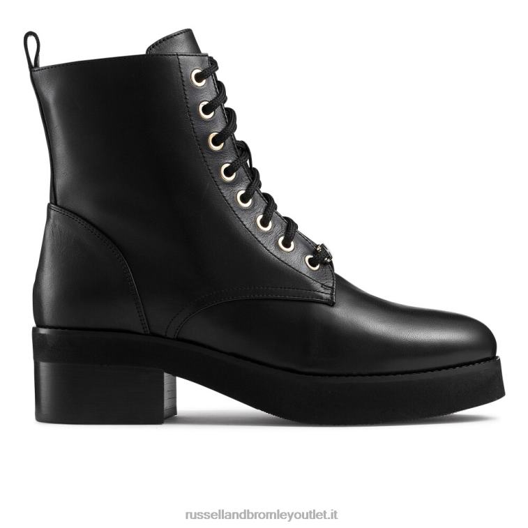 nero V0V4J286 donne Russell And Bromley stivaletto stringato atom