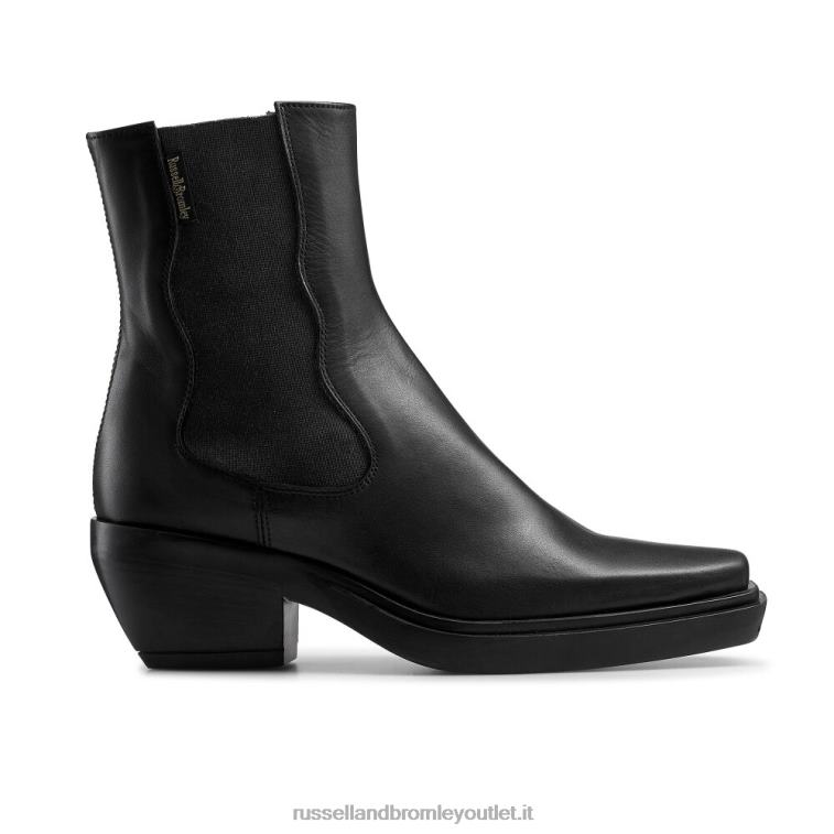 nero V0V4J288 donne Russell And Bromley stivale chelsea western nashville