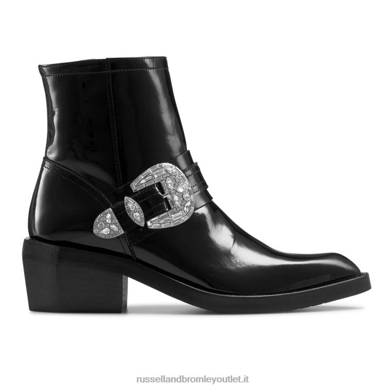 nero V0V4J299 donne Russell And Bromley stivale western glam palmspring
