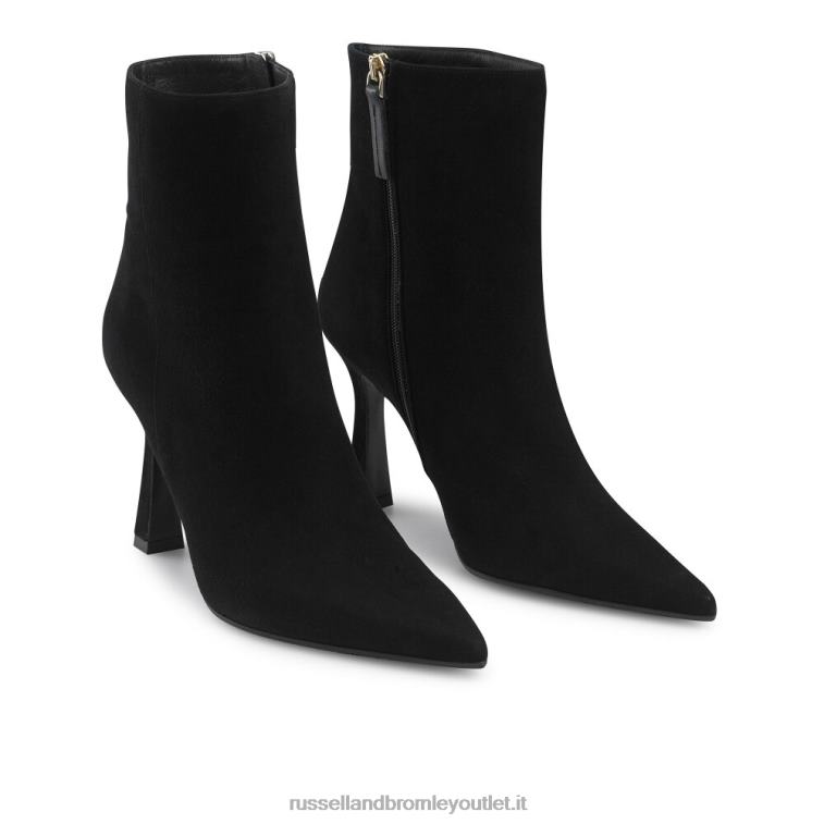 nero V0V4J301 donne Russell And Bromley stivale a spillo a punta pointboot