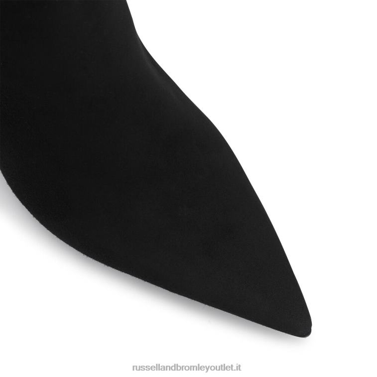 nero V0V4J301 donne Russell And Bromley stivale a spillo a punta pointboot