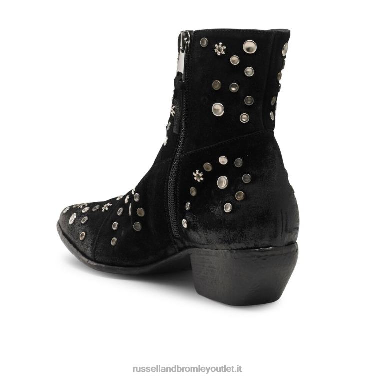 nero V0V4J309 donne Russell And Bromley howdy stivale western impreziosito