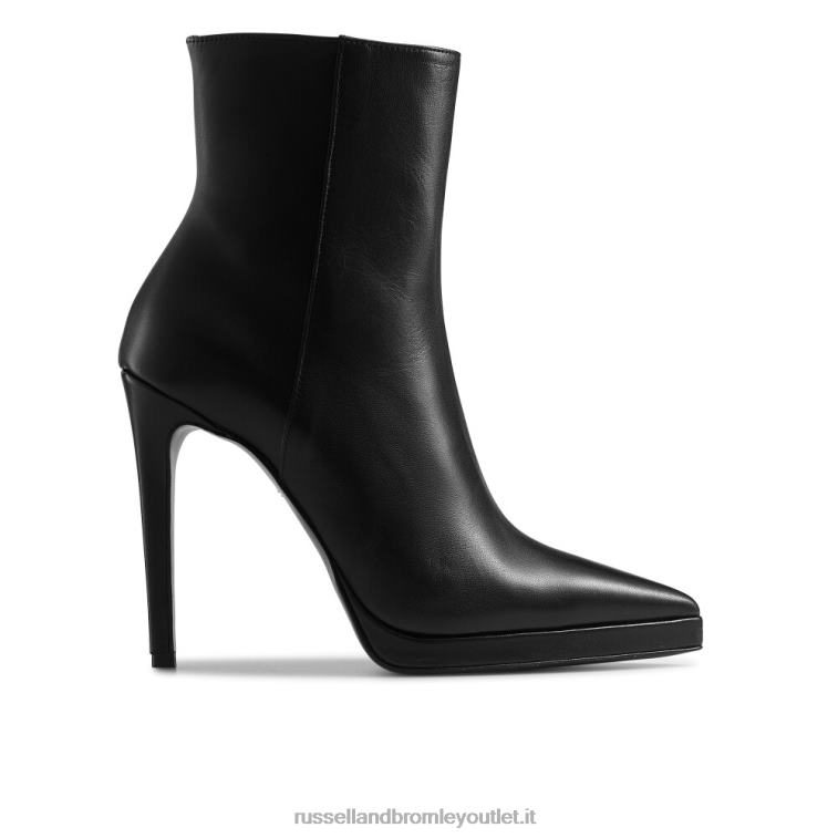 nero V0V4J314 donne Russell And Bromley stivale a stiletto con piattaforma livingitup