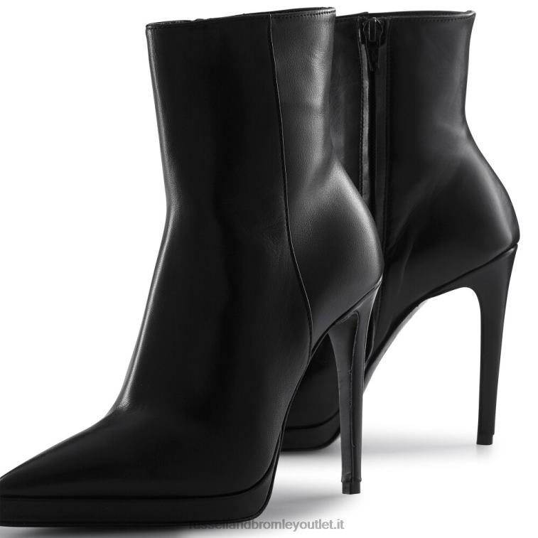 nero V0V4J314 donne Russell And Bromley stivale a stiletto con piattaforma livingitup
