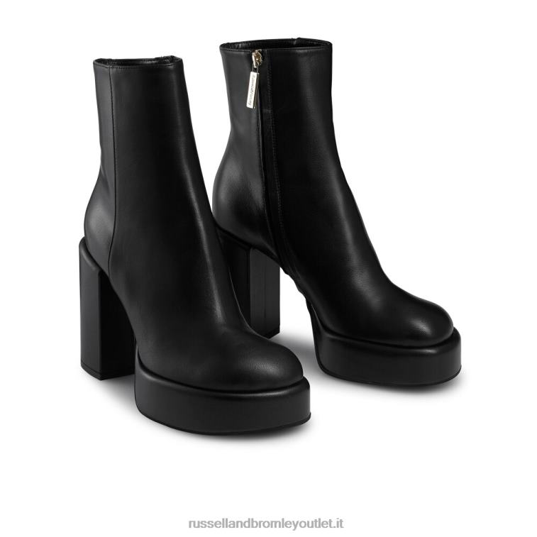 nero V0V4J319 donne Russell And Bromley stivale a punta tonda webster