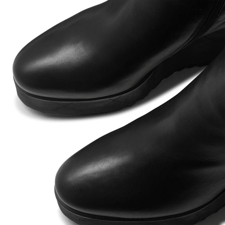 nero V0V4J328 donne Russell And Bromley stivaletto con zeppa royalty dryleks