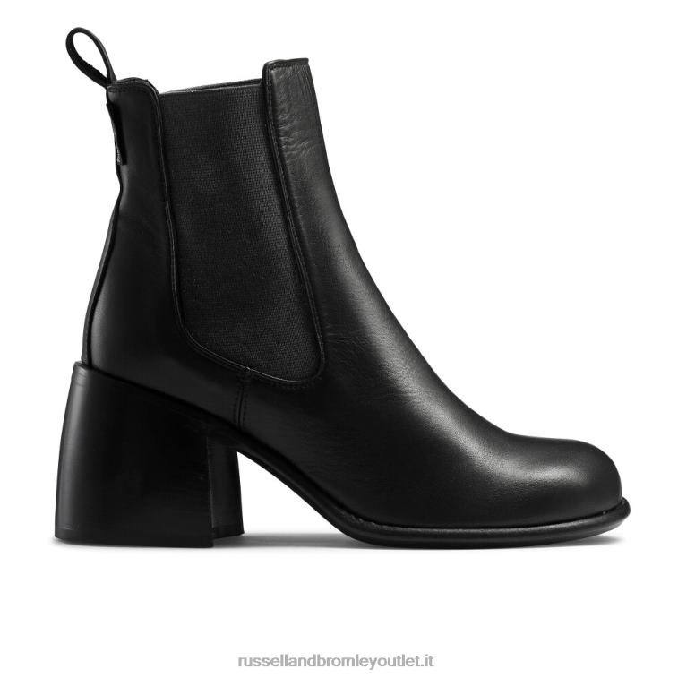 nero V0V4J333 donne Russell And Bromley stivaletti chelsea con punta tonda hackney