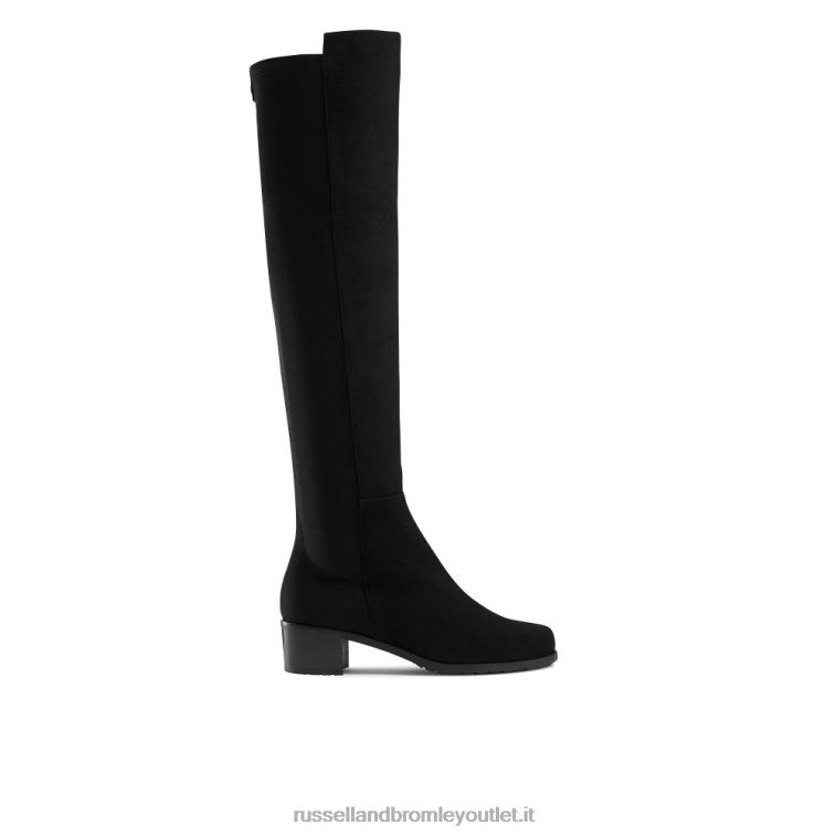 nero V0V4J340 donne Russell And Bromley stivale alto mezzo ginocchio