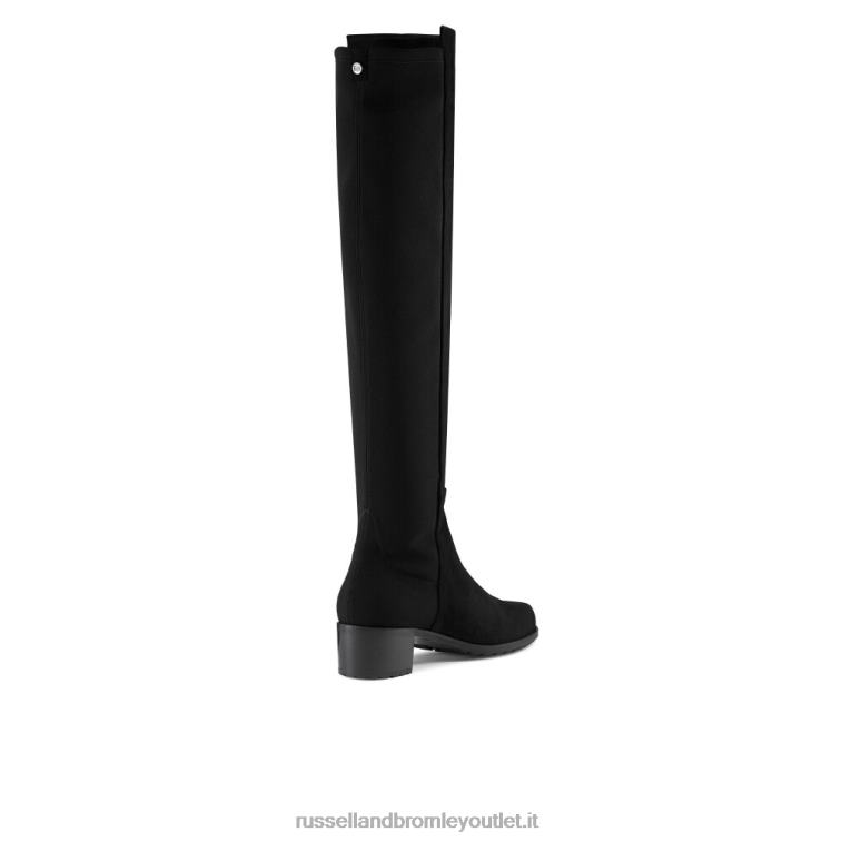 nero V0V4J340 donne Russell And Bromley stivale alto mezzo ginocchio