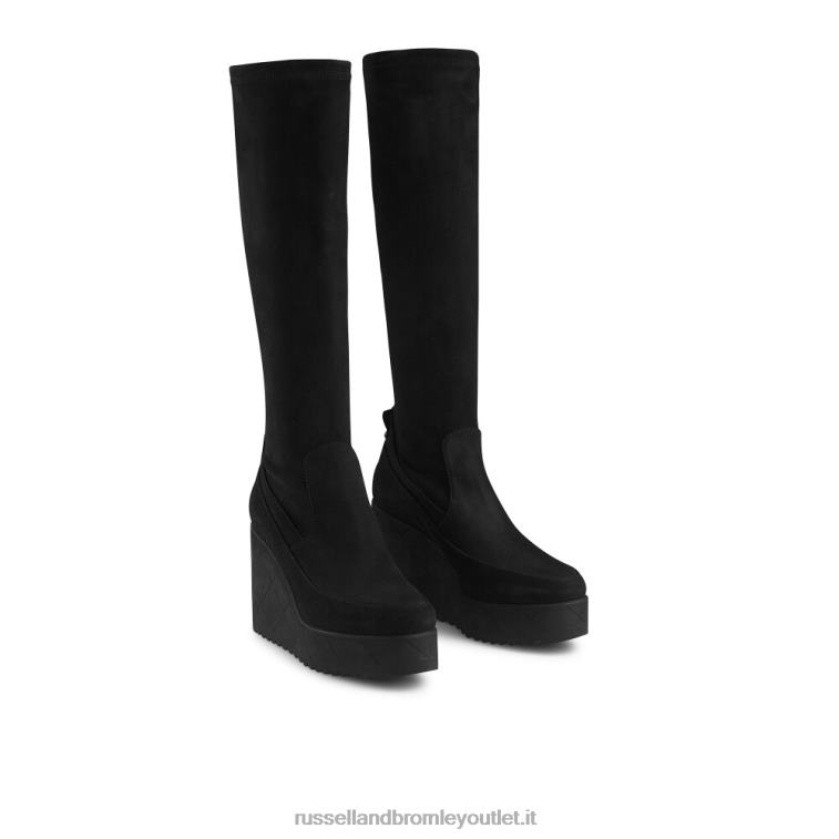 nero V0V4J347 donne Russell And Bromley everest hi dryleks: stivale lungo in camoscio