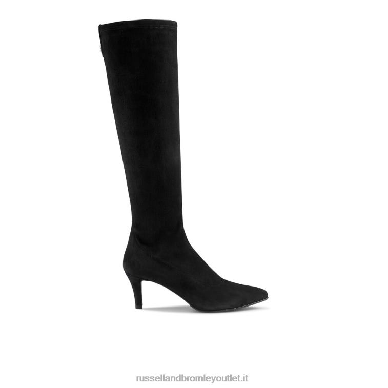 nero V0V4J366 donne Russell And Bromley stivale a calzino alto al ginocchio hotlegs