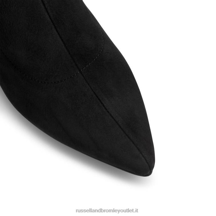 nero V0V4J366 donne Russell And Bromley stivale a calzino alto al ginocchio hotlegs