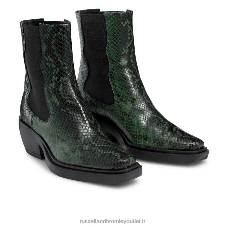 verde V0V4J332 donne Russell And Bromley stivale chelsea western nashville