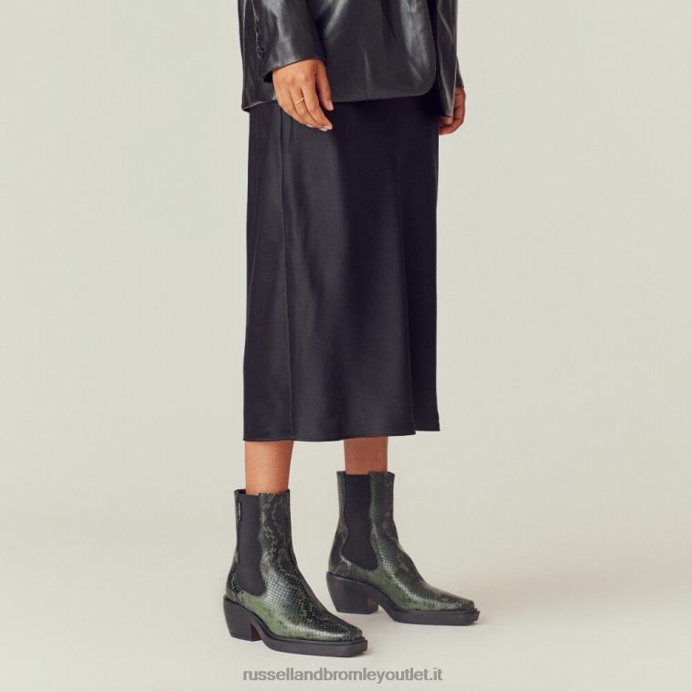 verde V0V4J332 donne Russell And Bromley stivale chelsea western nashville