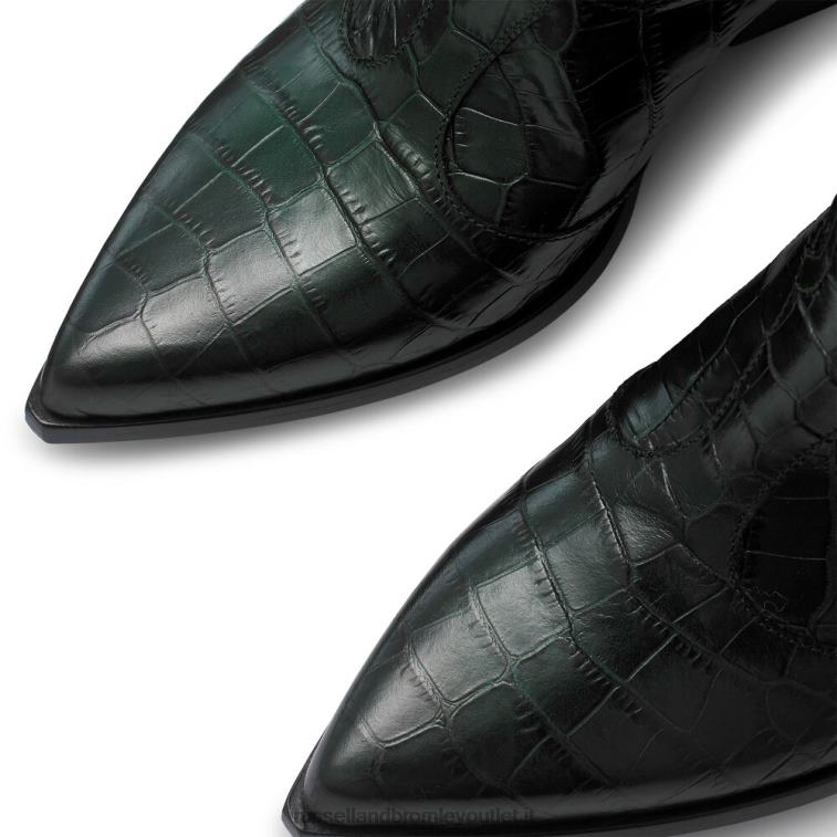 verde V0V4J362 donne Russell And Bromley saloon alto al ginocchio western