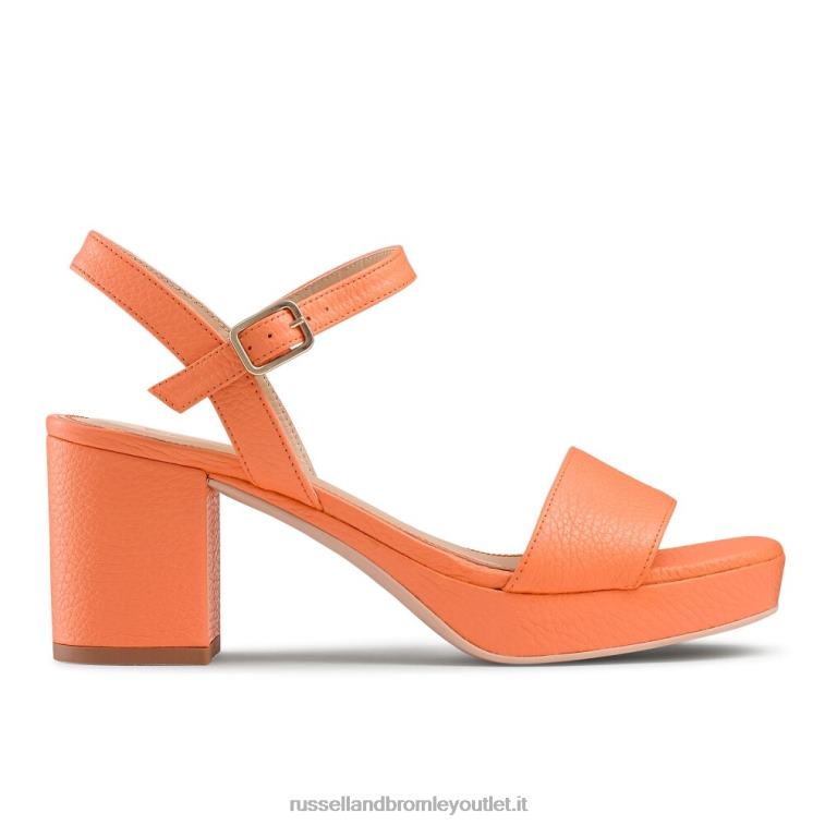 arancia V0V4J130 donne Russell And Bromley sandalo con plateau discoqueen