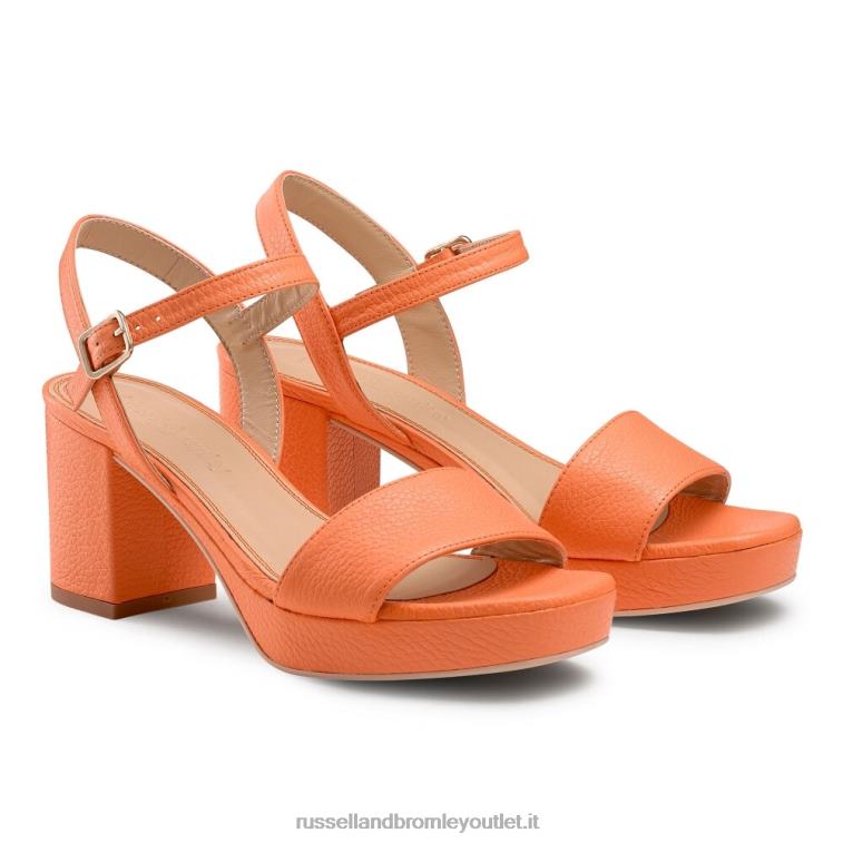 arancia V0V4J130 donne Russell And Bromley sandalo con plateau discoqueen