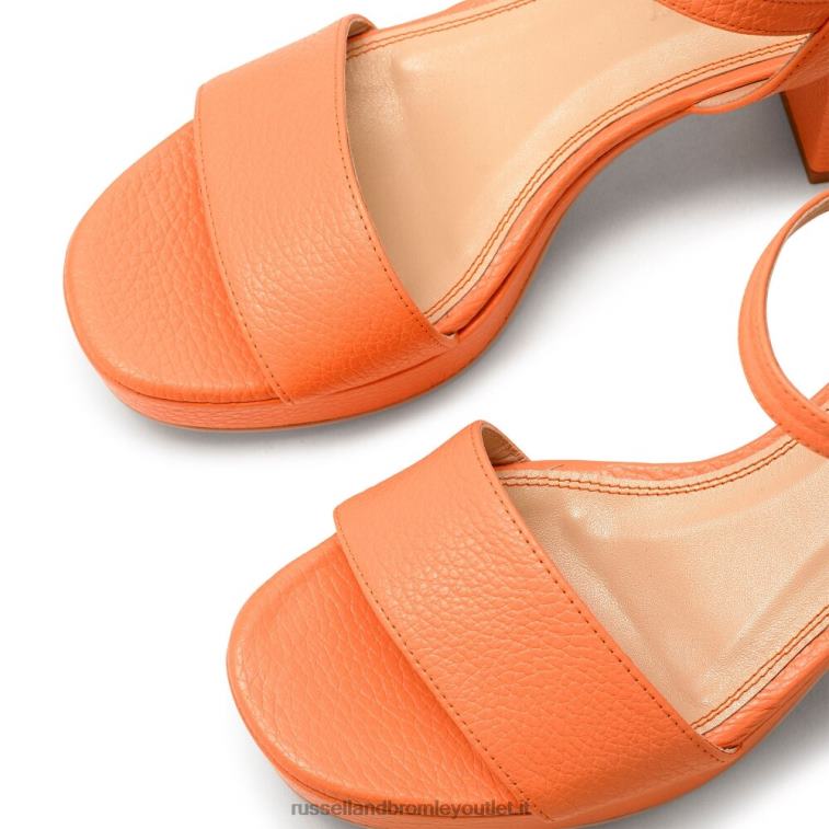 arancia V0V4J130 donne Russell And Bromley sandalo con plateau discoqueen