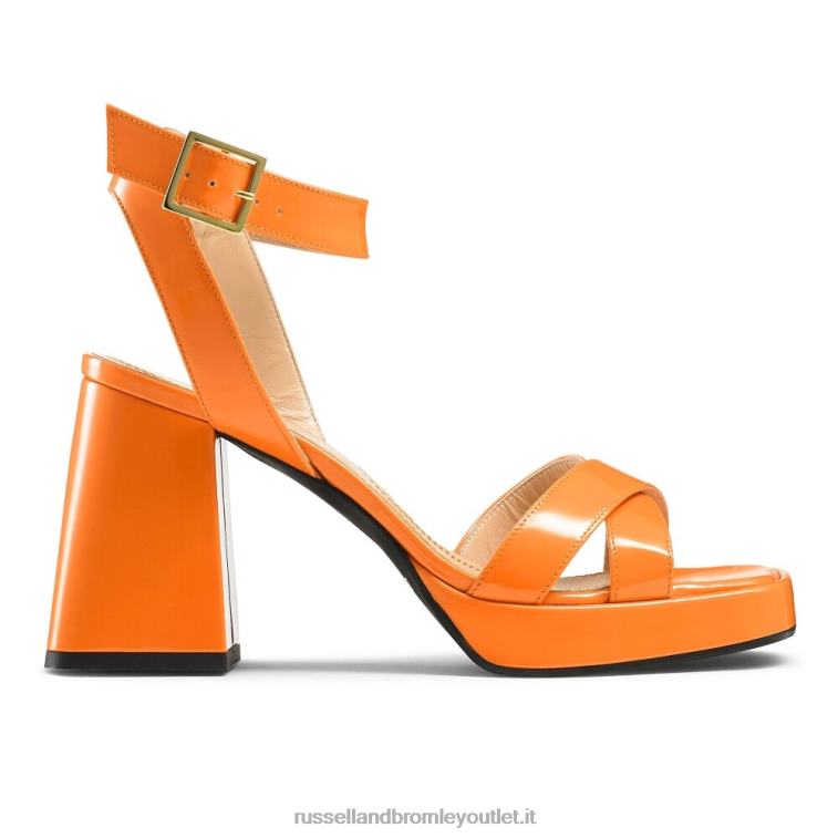 arancia V0V4J136 donne Russell And Bromley sandalo con plateau groovybaby