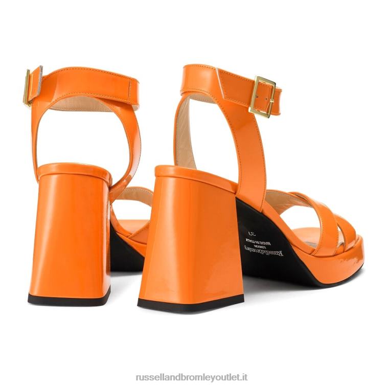 arancia V0V4J136 donne Russell And Bromley sandalo con plateau groovybaby