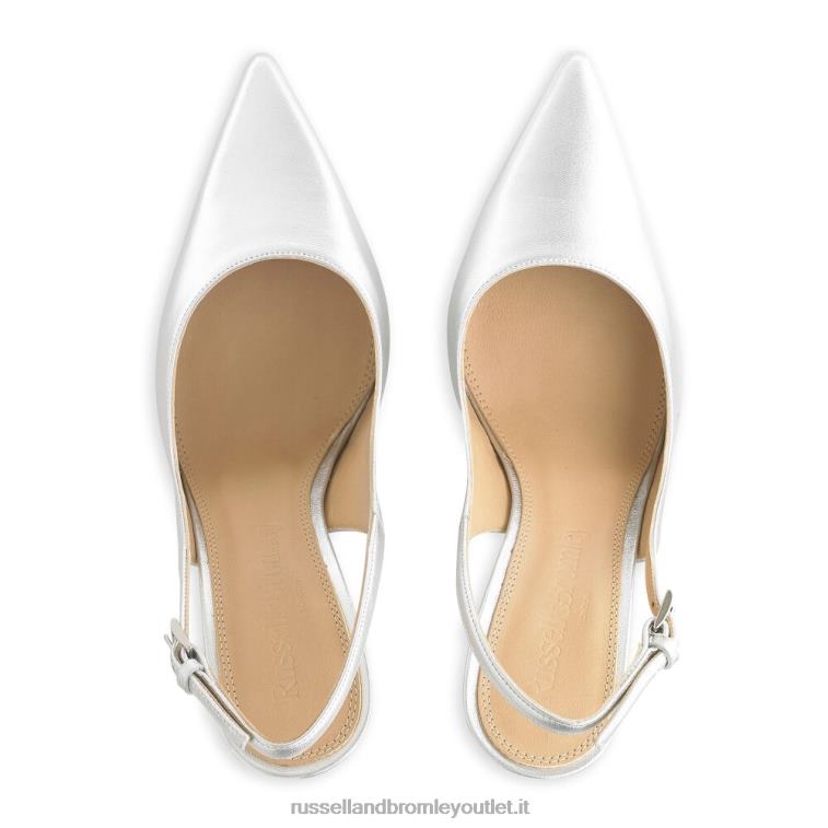 argento V0V4J104 donne Russell And Bromley sul punto pompa punto slingback