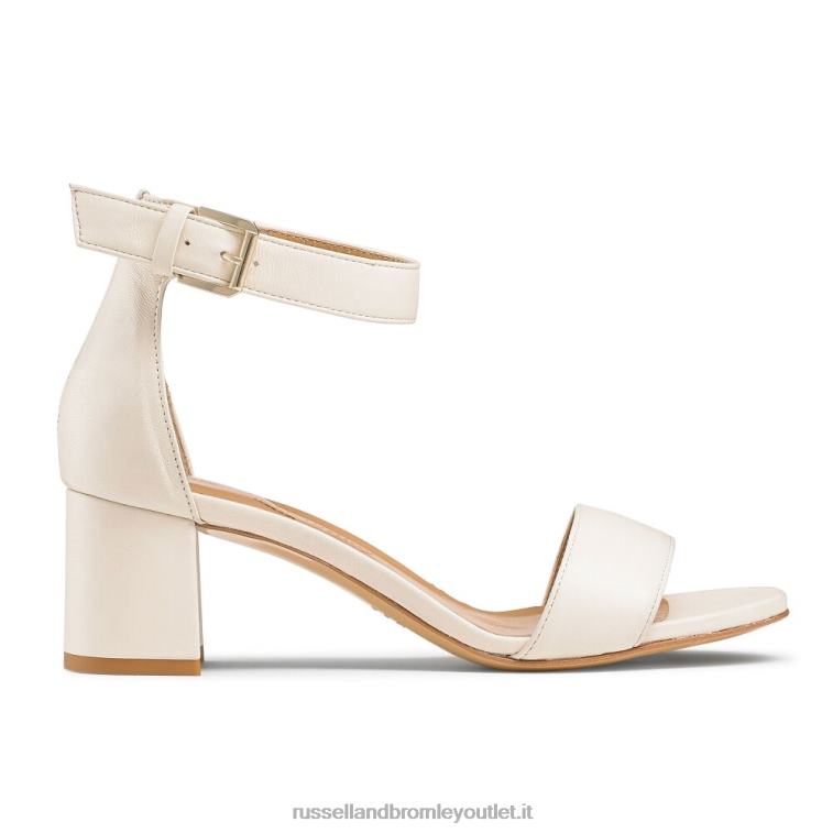 avorio V0V4J121 donne Russell And Bromley ci vogliono sandali con tacco a due blocchi
