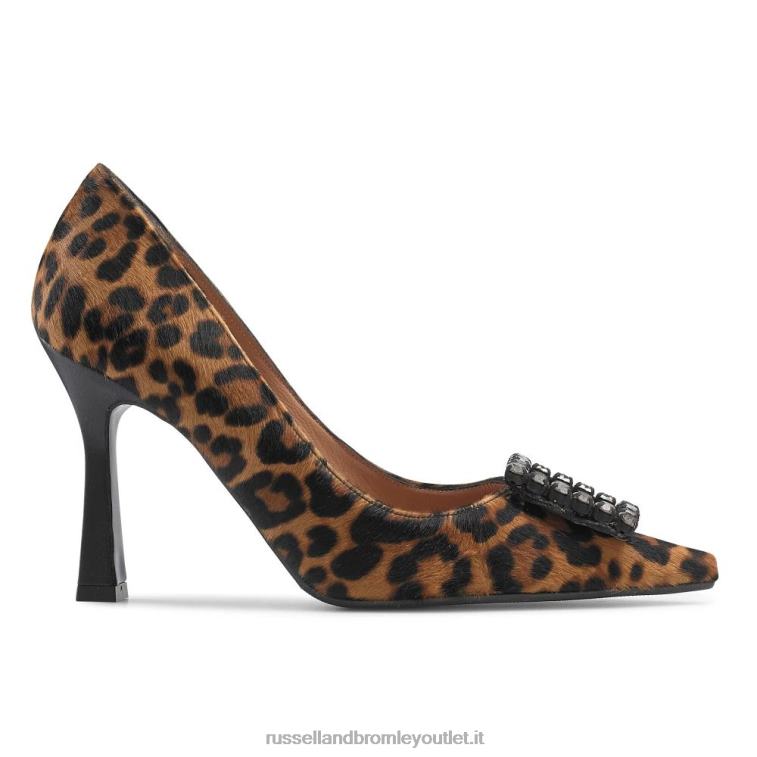 leopardo V0V4J184 donne Russell And Bromley décolleté gioiello gioiello