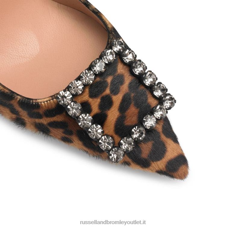 leopardo V0V4J184 donne Russell And Bromley décolleté gioiello gioiello